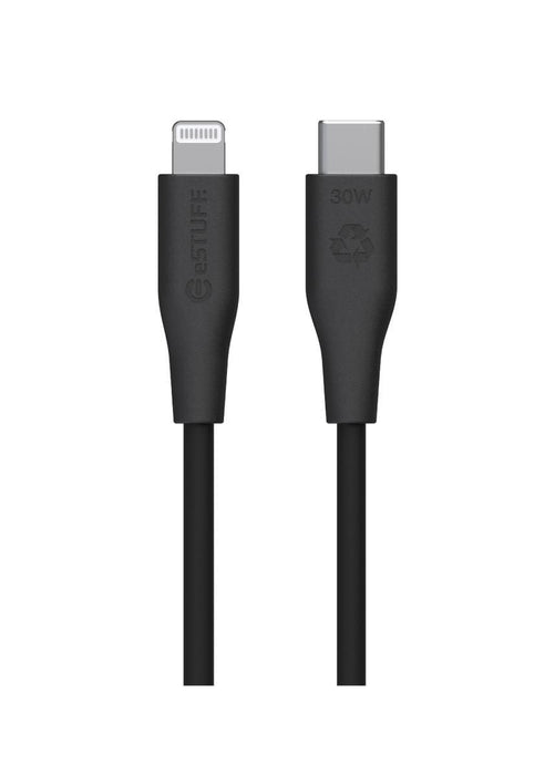 EAN 5715328158177 - eSTUFF ES602180-BULK cable de conector Lightning 1 m Negro imagen 3