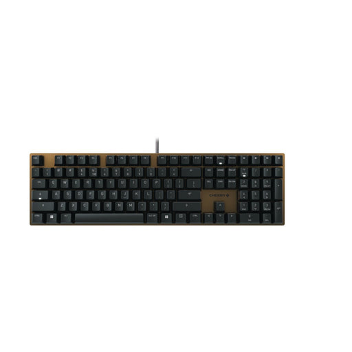 EAN 4025112107566 - CHERRY KC 200 MX teclado Universal USB QWERTY Inglés Negro, Bronce imagen 1