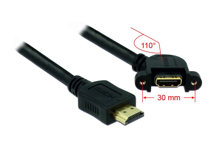 EAN 4043619851034 - DeLOCK HDMI A, 1m cable HDMI HDMI tipo A (Estándar) Negro imagen 2