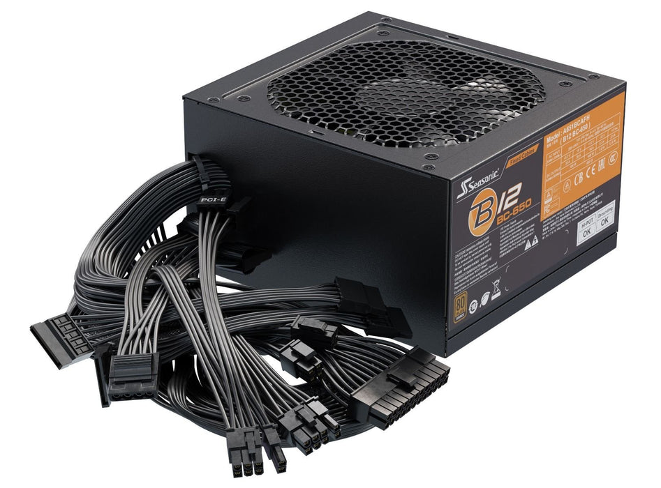 EAN 4711173876731 - Seasonic B12 BC unidad de fuente de alimentación 650 W 20+4 pin ATX ATX Negro imagen 4