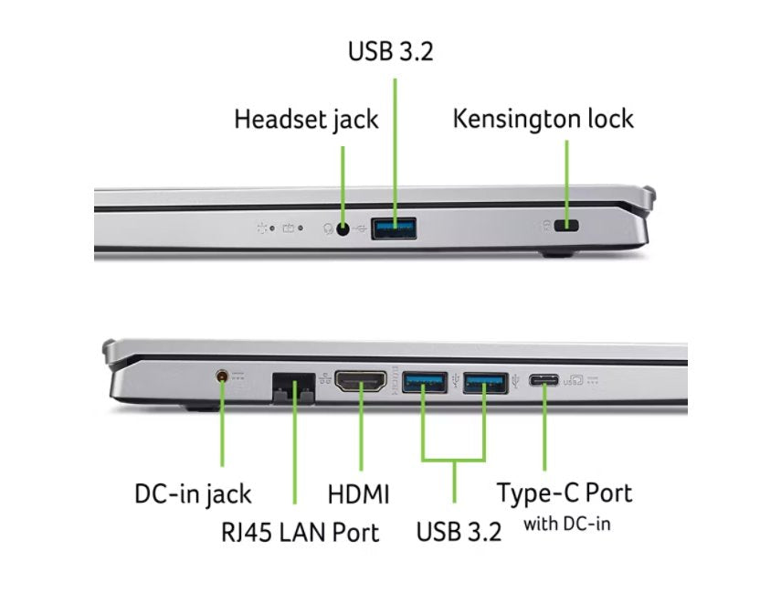 EAN 4711474322739 - Acer Aspire Go 15 AG15-42P-R8FN AMD Ryzen™ 5 5625U Portátil 39,6 cm (15.6") Full HD 8 GB DDR4-SDRAM 512 G imagen 10