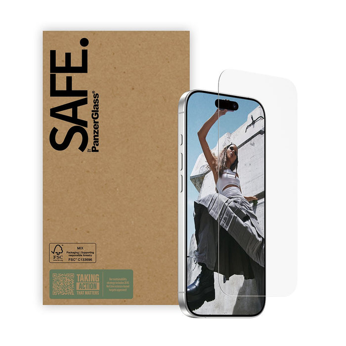 EAN 5715685025471 - PanzerGlass SAFE. by ® Screen Protector iPhone 17 | iPhone 17 Pro | iPhone 16 Pro | Ultra-Wide Fit | Bulk imagen 5