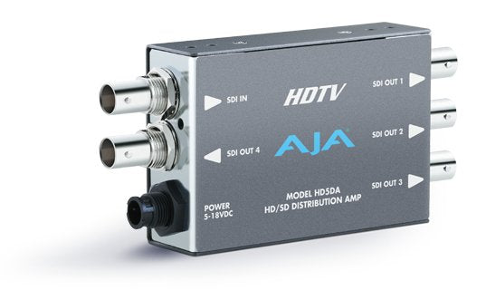 EAN 892448000397 - AJA HD5DA convertidor de señal Gris, Acero inoxidable imagen 1