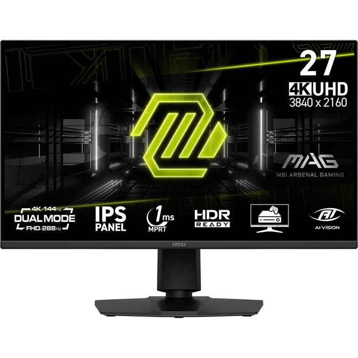 EAN 4711377318150 - MSI MAG 275UPD E14 pantalla para PC 68,6 cm (27") 3840 x 2160 Pixeles 4K Ultra HD Negro imagen 1