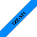 EAN 4977766686419 - Brother TZE-521 cinta para impresora de etiquetas Negro sobre azul imagen 1