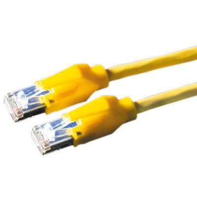 EAN 7611990751419 - Draka Comteq S/FTP Patch cable Cat6, Yellow, 5m cable de red Amarillo imagen 1