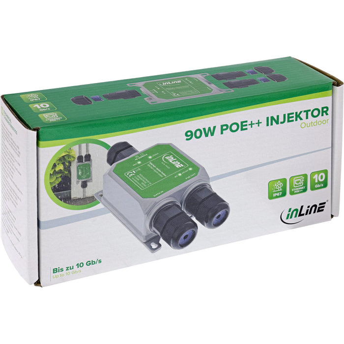 EAN 4043718350629 - InLine 44432D adaptador e inyector de PoE 10 Gigabit Ethernet 57 V imagen 10