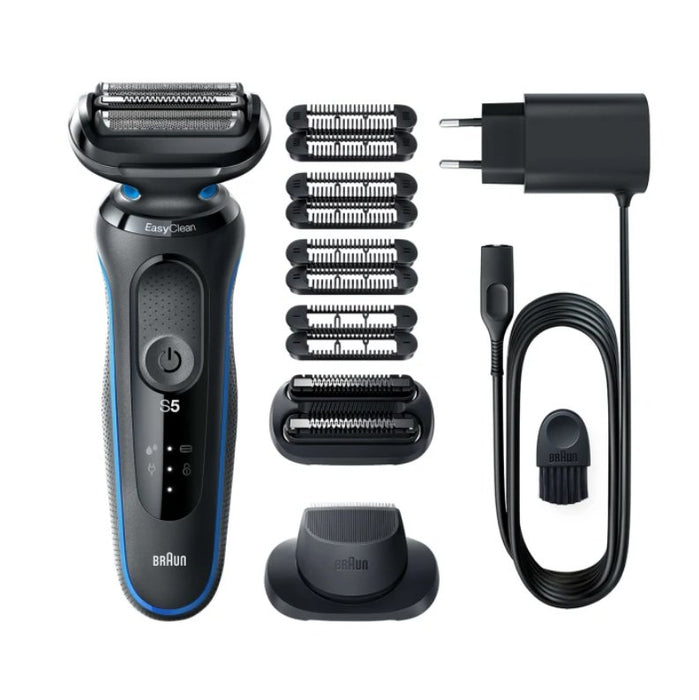 EAN 4210201432777 - Braun Series 5 51-B1820s Máquina de afeitar de láminas Negro, Azul imagen 6