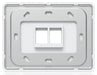 EAN 810177164128 - Ubiquiti UACC-WP-KEYSTONE-H-2P placa de pared y cubierta de interruptor Blanco imagen 5