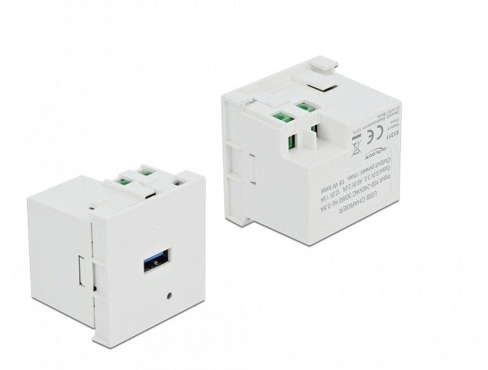 EAN 4043619813117 - DeLOCK 81311 toma de corriente USB A Blanco imagen 1