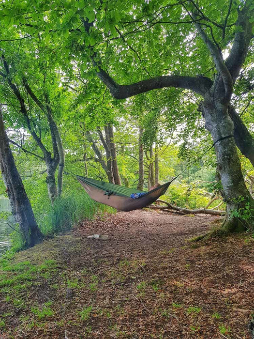EAN 4030454006323 - AMAZONAS Adventure Hammock Hamaca colgante 1 personas(s) Nylon, Antidesgarros Marrón, Verde imagen 8