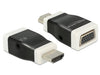 EAN 4043619655861 - DeLOCK 65586 cambiador de género para cable HDMI-A VGA Negro, Blanco imagen 1