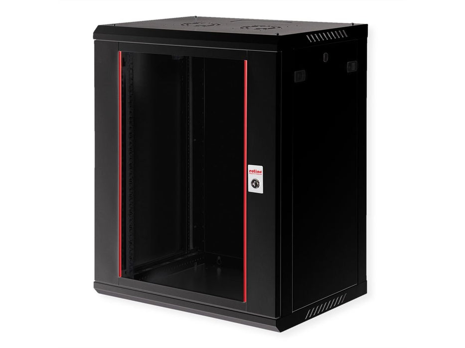 EAN 7630049602908 - ROLINE 26.21.0287 armario rack 18U Bastidor de pared Negro imagen 1