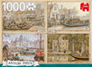 EAN 8710126188552 - Premium Collection Anton Pieck - Canal Boats 1000 pcs Puzzle rompecabezas 1000 pieza(s) Paisaje imagen 5