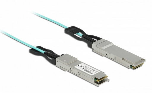 EAN 4043619840427 - DeLOCK 84042 Cable de fibra óptica e InfiniBand QSFP+ Color aguamarina imagen 1