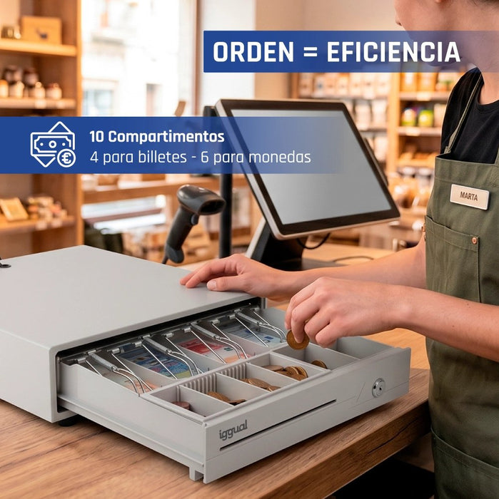 EAN 8435364315316 - iggual IRON-10W Cajón de efectivo electrónico imagen 15