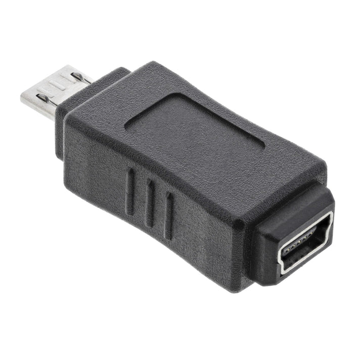 EAN 4043718090587 - InLine 31602 cambiador de género para cable Mini-USB B Micro-USB B Negro imagen 2