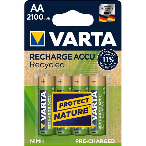 EAN 4008496931583 - Varta Recycled AA 2100mAh Batería recargable Níquel-metal hidruro (NiMH) imagen 1