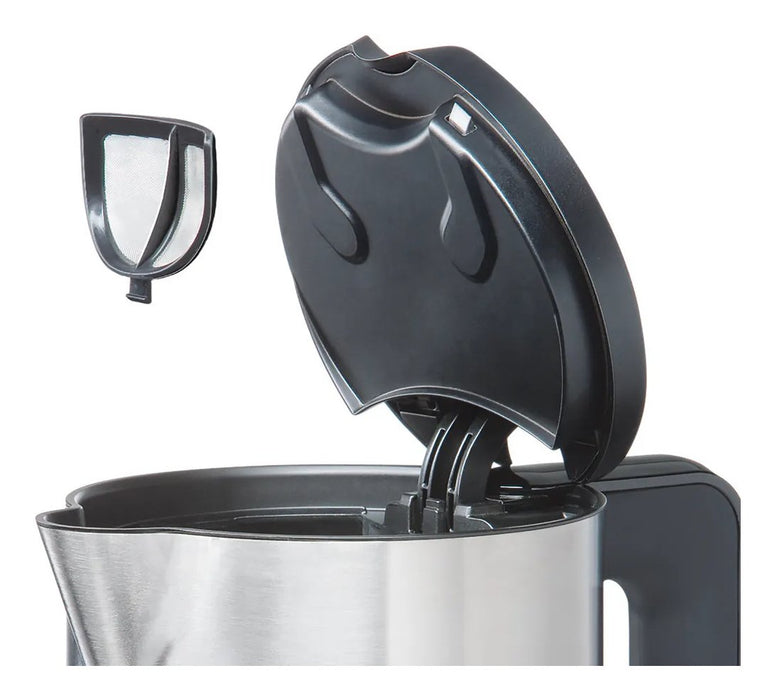EAN 4242002824628 - Bosch TWK8611P tetera eléctrica 1,5 L 2400 W Antracita, Acero inoxidable, Blanco imagen 4