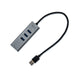 EAN 8595611701856 - i-tec Metal U3METALG3HUB hub de interfaz USB 3.2 Gen 1 (3.1 Gen 1) Type-A 5000 Mbit/s Gris imagen 3