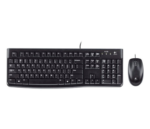 EAN 5099206041226 - Logitech Desktop MK120 teclado Ratón incluido Universal USB QWERTZ Alemán Negro imagen 1