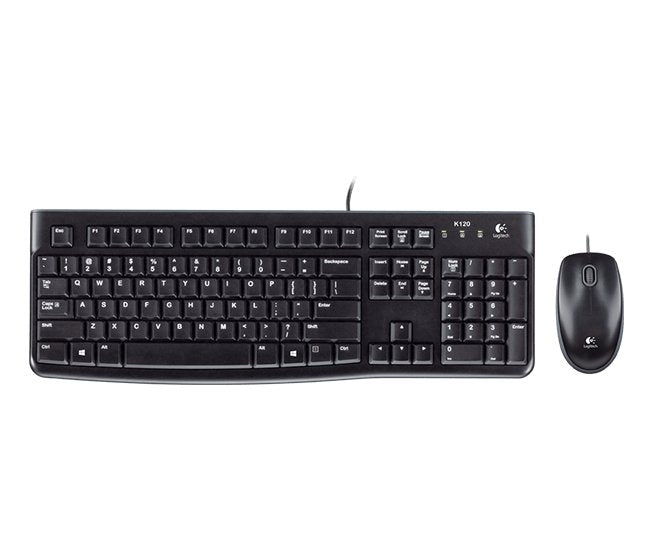 EAN 5099206041226 - Logitech Desktop MK120 teclado Ratón incluido Universal USB QWERTZ Alemán Negro imagen 1