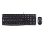 EAN 5099206041226 - Logitech Desktop MK120 teclado Ratón incluido Universal USB QWERTZ Alemán Negro imagen 1