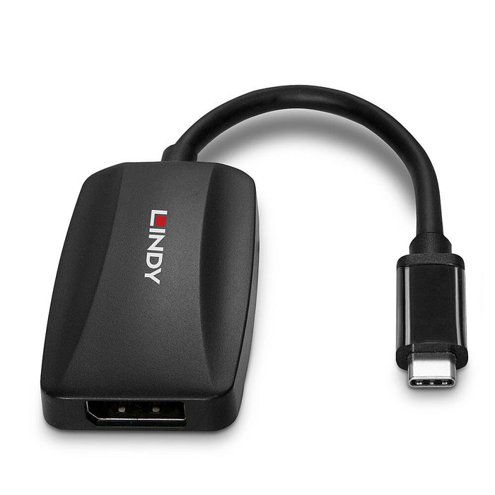 EAN 4002888433372 - Lindy 43337 adaptador de cable de vídeo 0,13 m USB Tipo C DisplayPort Negro imagen 5