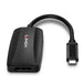 EAN 4002888433372 - Lindy 43337 adaptador de cable de vídeo 0,13 m USB Tipo C DisplayPort Negro imagen 5
