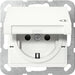 EAN 4010337094401 - GIRA System 55 toma de corriente Schuko Blanco imagen 1