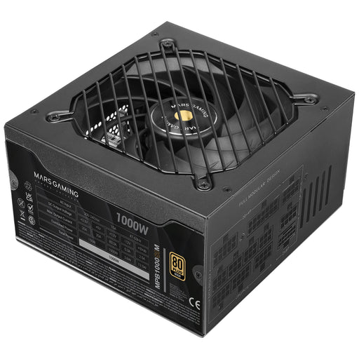 EAN 8435693110125 - Mars Gaming MPB1000SIM unidad de fuente de alimentación 1000 W 24-pin ATX ATX Negro imagen 2