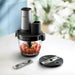 EAN 8720389066610 - Philips 5000 series HR1504/00 picadora eléctrica de alimentos 2 L 650 W Negro, Acero inoxidable imagen 2