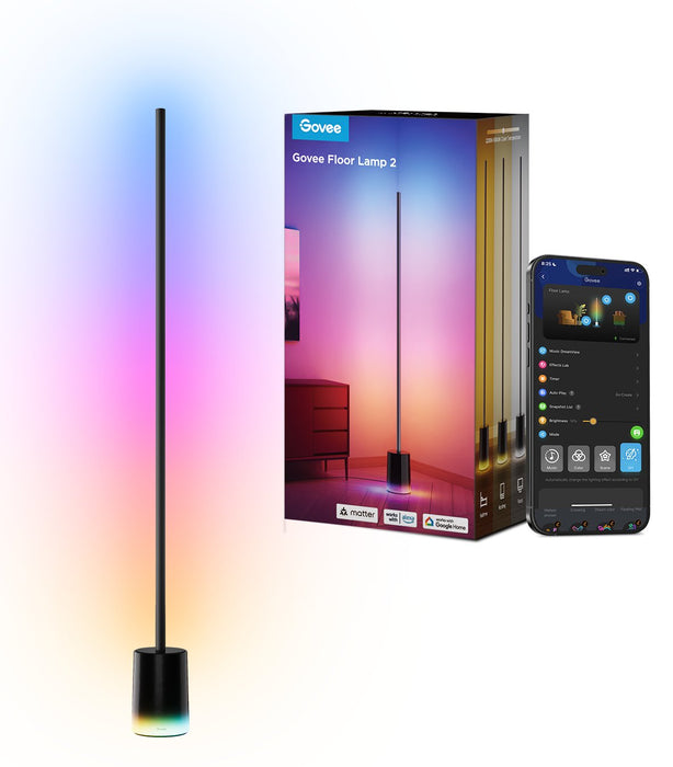 EAN 6974316999898 - Govee H607C Lámpara de pie inteligente Wi-Fi/Bluetooth imagen 2