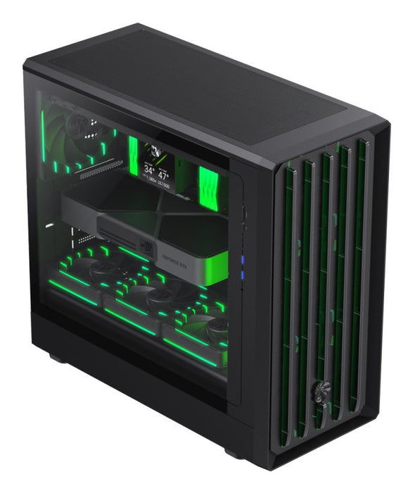 EAN 6931858778411 - GameMax CLAW 460 BK Midi Tower Negro imagen 5