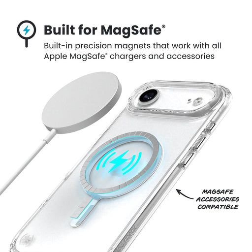 EAN 0840168546244 - Speck 150963-3240 funda para teléfono móvil 16,5 cm (6.5") Transparente, Plata imagen 2