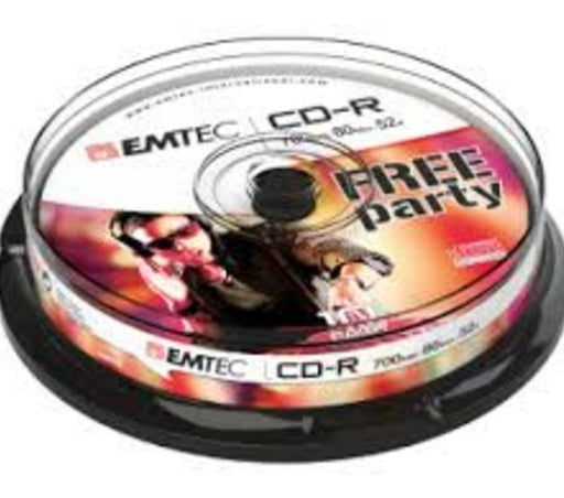 EAN 3126170120182 - Emtec 52x, 10 pack CD-R 700 MB 10 pieza(s) imagen 1