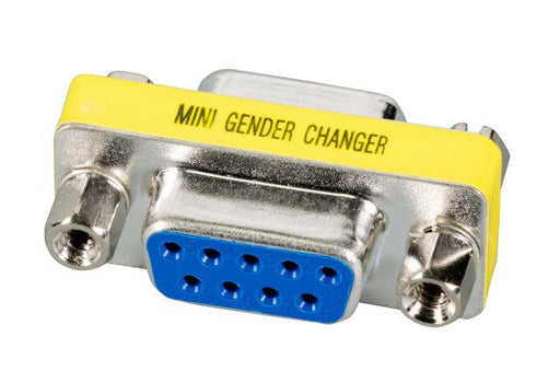 EAN 4049759052294 - EFB Elektronik D-Sub 9 F/F D-Sub 9-pin Metálico, Amarillo imagen 1