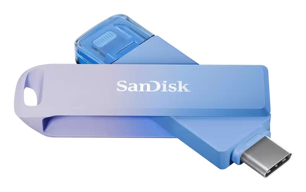 EAN 0619659213862 - SanDisk Creator Phone Drive unidad flash USB 128 GB USB Type-C / Lightning 3.2 Gen 1 (3.1 Gen 1) Azul, Li imagen 3