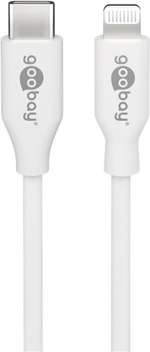 EAN 4040849394485 - Goobay 39448 cable de conector Lightning 2 m Blanco imagen 1