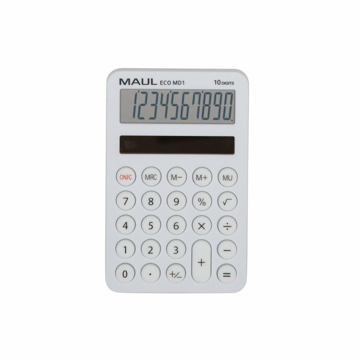 EAN 4002390092760 - MAUL ECO MD 1 calculadora Bolsillo Pantalla de calculadora Blanco imagen 1
