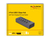 EAN 4043619642489 - DeLOCK 64248 hub de interfaz USB 3.2 Gen 1 (3.1 Gen 1) Type-C 5000 Mbit/s Gris imagen 4