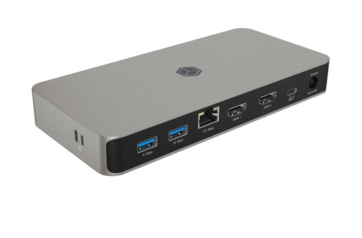 EAN 4250078173632 - ICY BOX IB-DK2880-C41 Alámbrico USB4 Antracita, Negro imagen 2