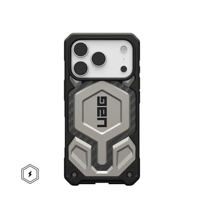 EAN 840283922008 - Urban Armor Gear Monarch Pro funda para teléfono móvil 16 cm (6.3") Titanio imagen 2