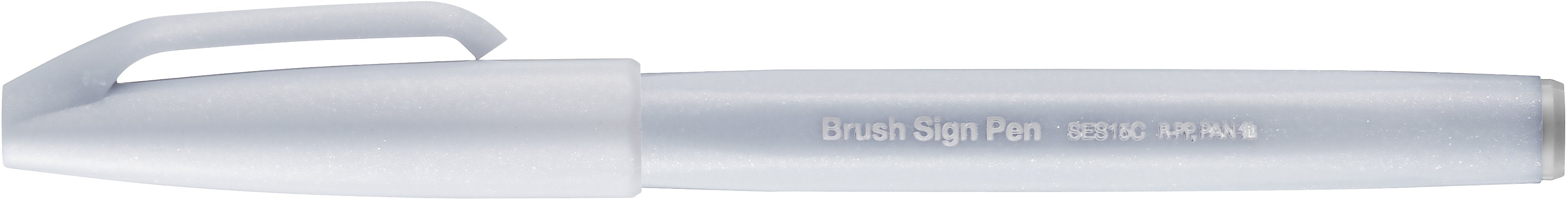 EAN 4902506365057 - Pentel Brush Sign rotulador Fino Gris claro 1 pieza(s) imagen 1