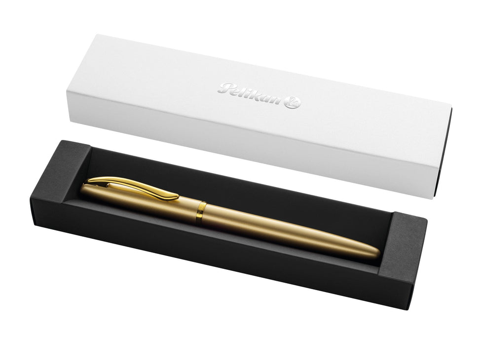 EAN 4012700821829 - Pelikan Jazz Noble Elegance P36 pluma estilográfica Sistema de carga por cartucho Oro, Amarillo 1 pieza(s imagen 5