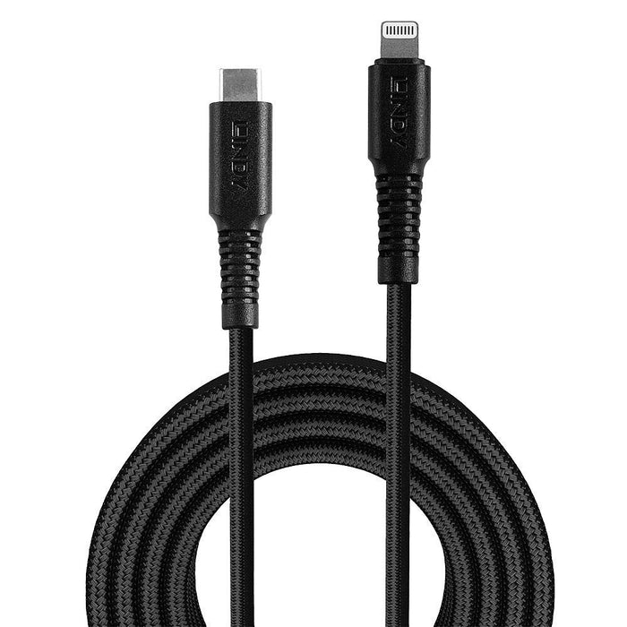 EAN 4002888312868 - Lindy 31286 cable de conector Lightning 1 m Negro imagen 2