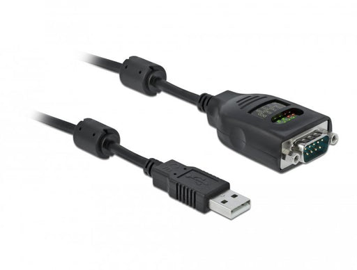 EAN 4043619904976 - DeLOCK 90497 cable de serie Negro 2 m USB tipo A RS-232 DB9 imagen 1