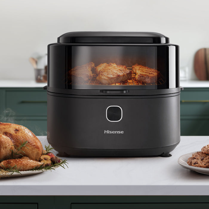 EAN 3838782818547 - Hisense HAF1350DR Sencillo 6,7 L Independiente 1350 W Freidora de aire caliente Negro imagen 30