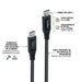 EAN 8436556141577 - CoolBox COO-CAB-UC-60W cable USB USB 3.2 Gen 2 (3.1 Gen 2) 1,2 m USB C Negro, Plata imagen 2