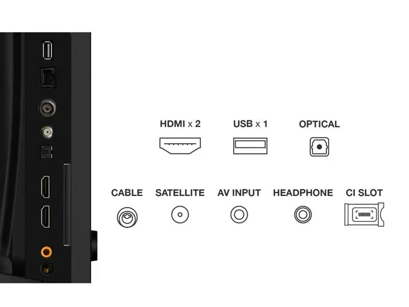 EAN 5901292526764 - TCL 32V4C Televisor 81,3 cm (32") HD Smart TV Wifi Negro imagen 4
